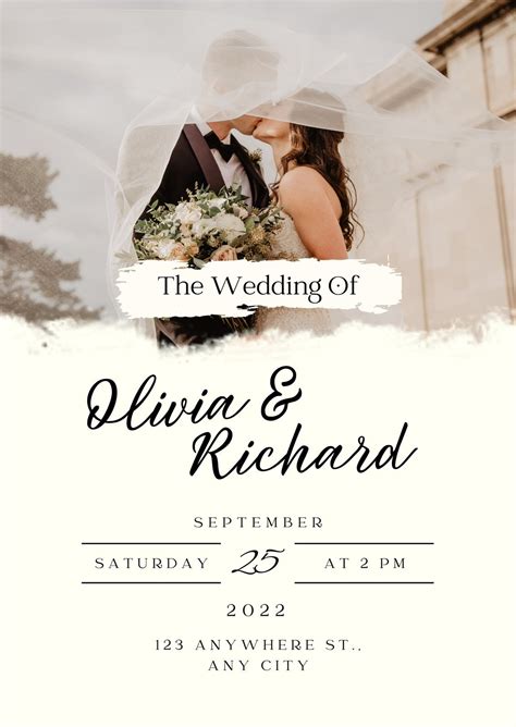 canva wedding invitation|Wedding invitation templates to customize for free .